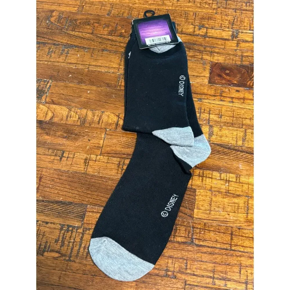 Disney The Nightmare Before Christmas Jack Skellington Crew Socks Shoes 6/12 NWT
